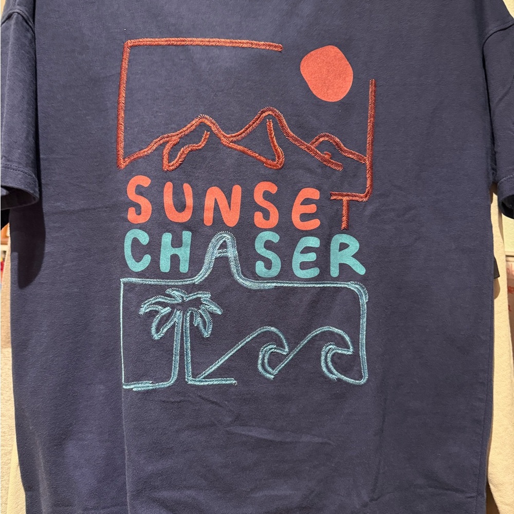 Cat & Jack Navy Sunset Chaser T-Shirt